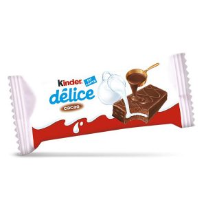 Ferrero - Prăjitură de cacao cu umplutură de lapte Kinder Delice 39 gr.