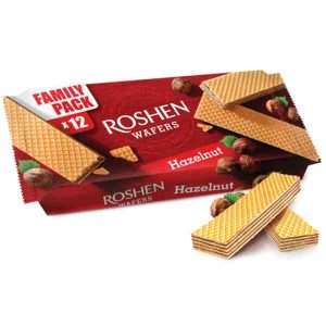 Roshen - Napolitane alune 216 gr.