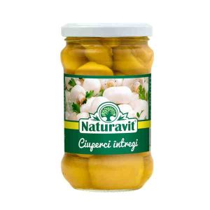 Naturavit – Ciuperci întregi 314 ml.