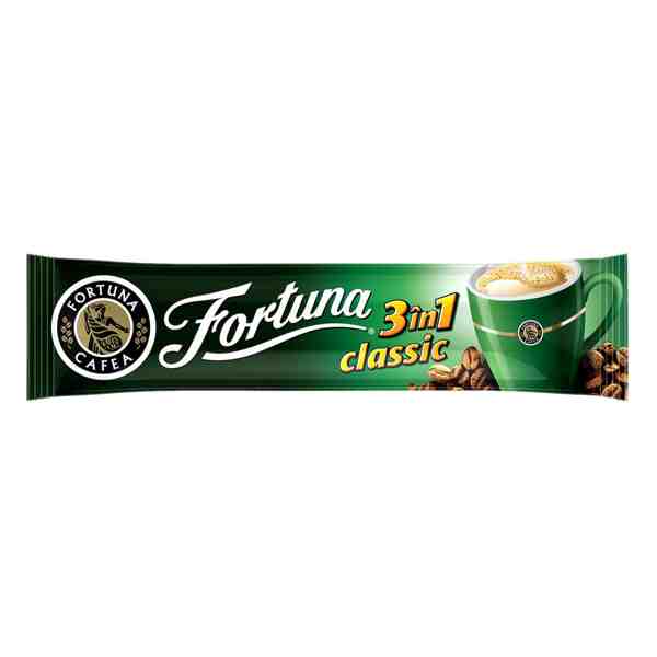 Fortuna - Cafea instant 3 in 1 classic 15,2 gr.