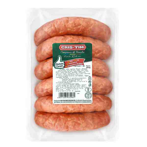 Cris-Tim - Cârnați de porc 460 gr.