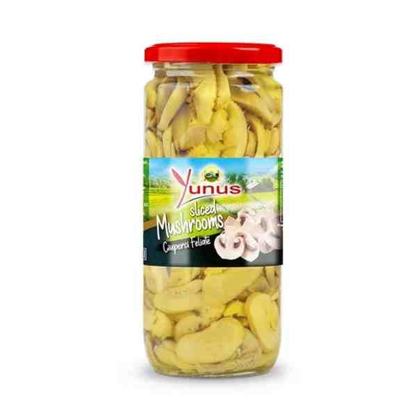 Yunus – Ciuperci feliate 500ml/240gr