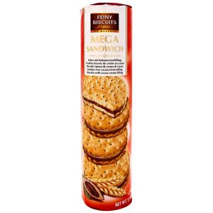 Gunz - Mega biscuiți sandwich cu cacao Feiny Biscuits 500 gr.