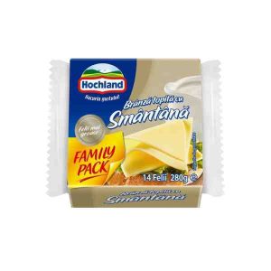 Hochland - Brânză topită cu cașcaval felii 280 gr.
