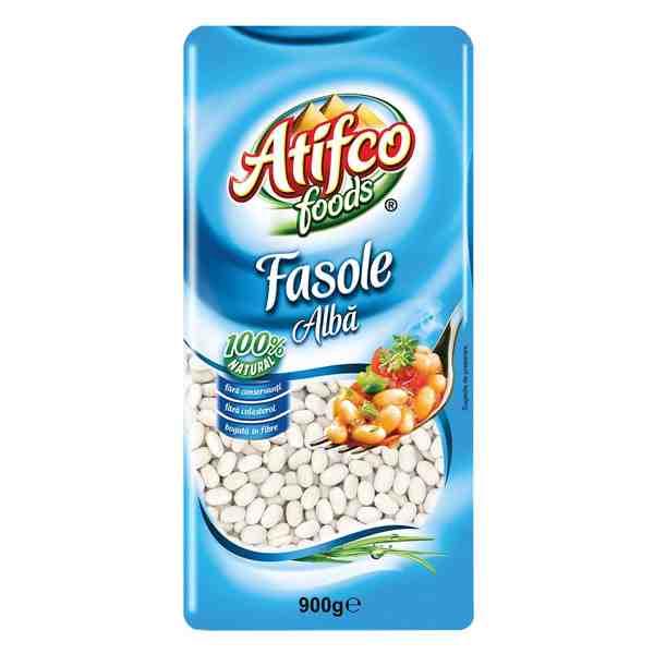Atifco - Fasole albă bob mic 900 gr.