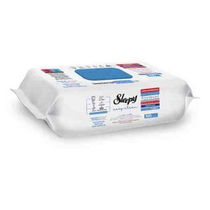 Sleepy - Șervețele umede multisuprafețe Easy Clean, Bleach Additive 100 buc.