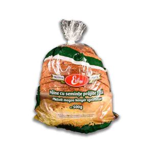 Eldi - Pâine cu semințe prăjite feliată 500 gr.