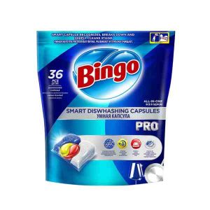 Bingo - Capsule pentru mașina de spălat vase Pro 36 buc.