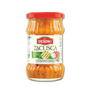 Deroni - Zacuscă de vinete cu ardei capia copti 300 gr.