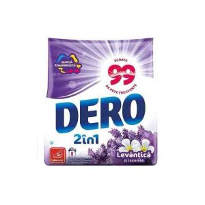 Dero - Detergent manual 2in1 levănțică și iasomie 400 gr.