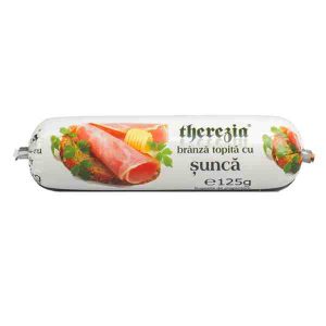 Therezia - Brânză topită cu șuncă 125 gr.