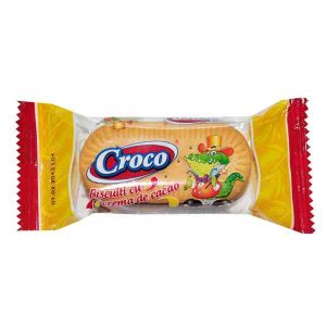 Croco – Biscuiți Eugenia cu cremă cacao 25 gr.