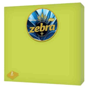 Zebra – Șervețele de masă Deluxe Green, 2 straturi, 33*33
