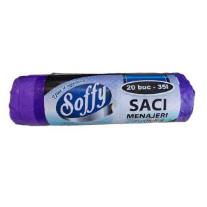 Oblio Com - Saci menaj cu șnur Soffy 35 l.