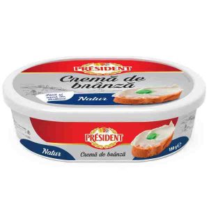 President - Cremă de brânză Natur 180 gr.