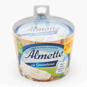 Hochland - Cremă de brânză proaspătă cu smântână Almette 250 gr.