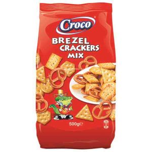 Croco – Brezel și Crackers Mix 500 gr.