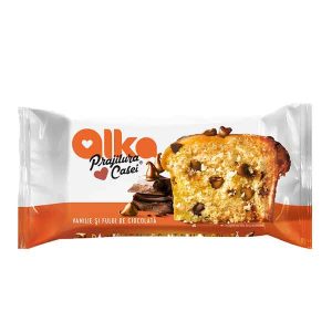 Alka – Prăjitura casei cu vanilie și fulgi de ciocolată 60 gr.
