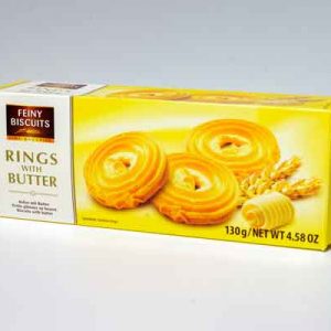 Gunz - Biscuiți cu unt Feiny Biscuits 130 gr.