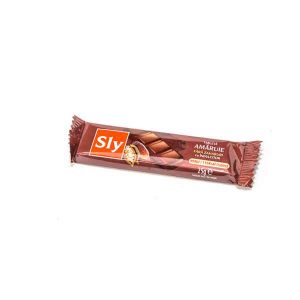 Sly Nutriția - Tabletă ciocolată amăruie fără zahăr 25 gr.