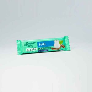 Sly Nutriția - Ciocolată cu lapte și îndulcitor din ștevie 25 gr.