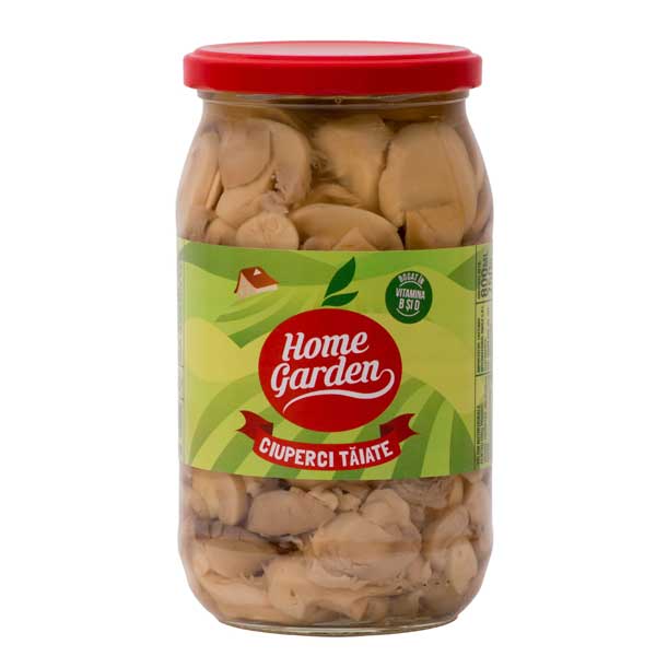 Home Garden - Ciuperci tăiate 750 gr.