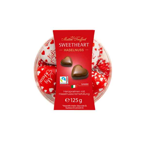 Gunz - Praline Maître Truffout cu cremă de alune 125 gr.