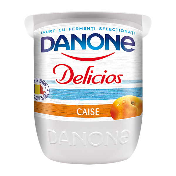 Danone - Iaurt Delicios caise 125 gr., 2%