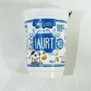 Lactis - Iaurt 2,8% grăsime 175 ml.