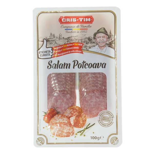 Cris-Tim - Salam Potcoava 100 gr.