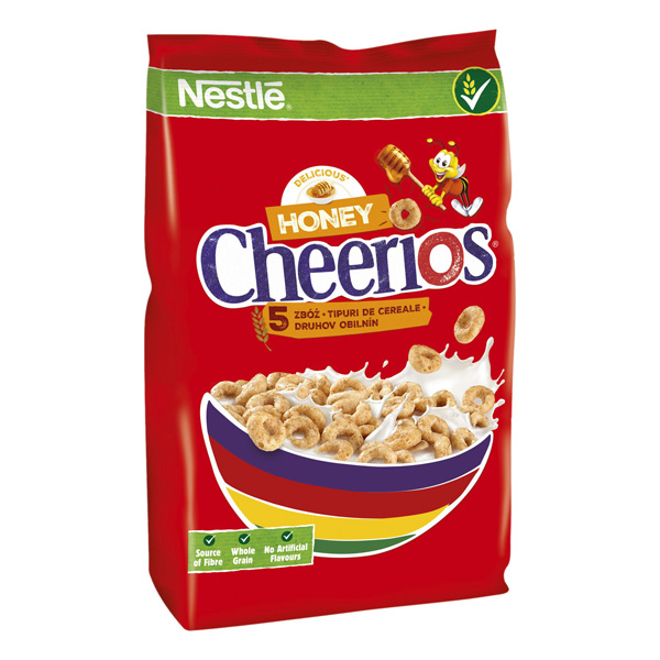 Nestlé - Cereale HONEY CHEERIOS 450 gr.