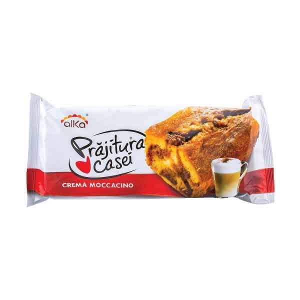 Alka - Prăjitura casei cu cremă Moccacino 350 gr.