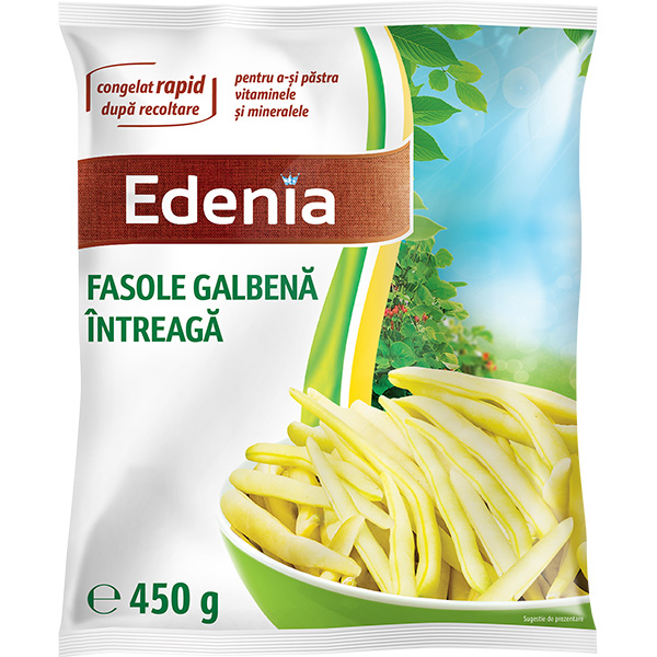 Edenia - Fasole galbenă întreagă 450 gr.