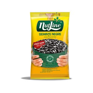 Nutline - Semințe negre de floarea soarelui fără sare 100 gr.