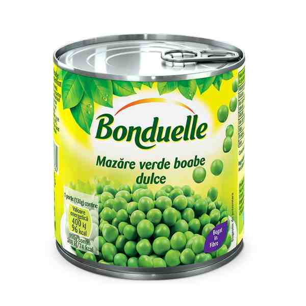 Bonduelle – Mazăre verde 400 gr.