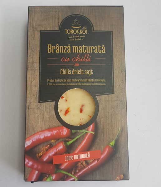 Torockoi - Brânză maturată cu chilli 320 gr.