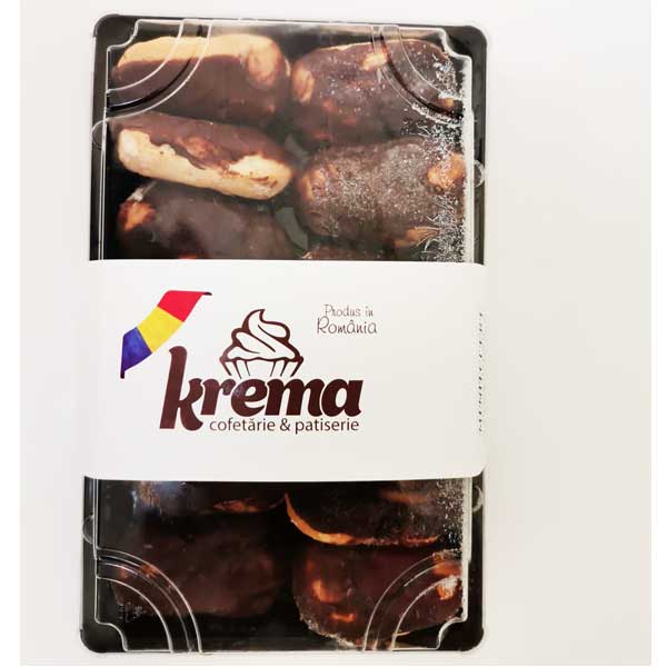 Krema - Minieclere vanilie 250 gr.