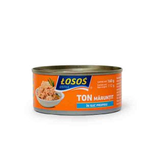 Losos – Ton mărunțit în suc propriu 160 gr.