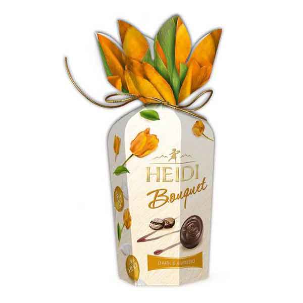 Heidi – Praline Bouquet Flower Dark & Espresso 120 gr.