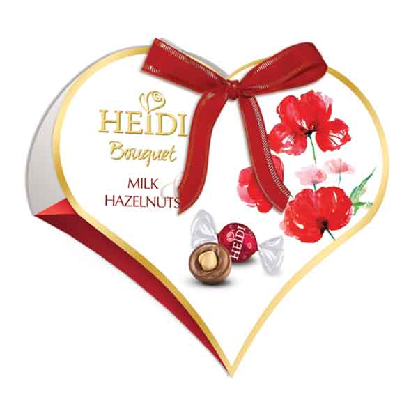 Heidi – Praline Bouquet Heart 100 gr.