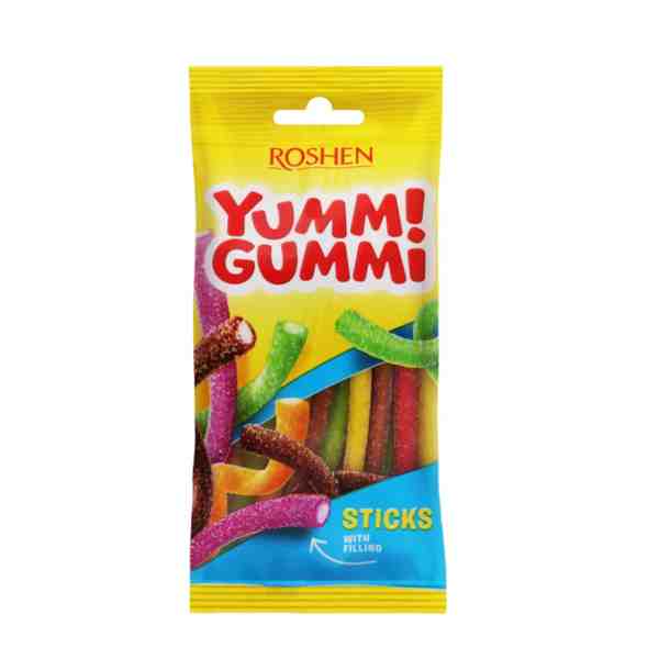 Roshen – Jeleu YUMM! Gummi Sticks 70 gr.