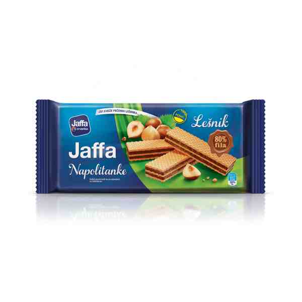 Jaffa - Napolitane cu cremă alune 160 gr.
