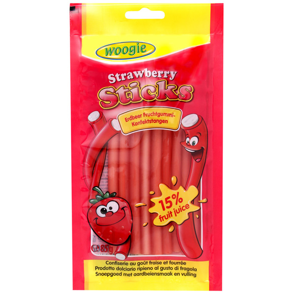 Gunz - strawberry sticks Woogie 85 gr