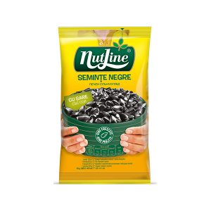 Nutline - Semințe negre de floarea soarelui cu sare 40 gr.
