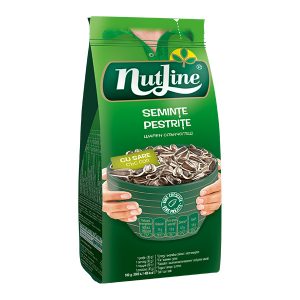 Nutline - Semințe pestrițe de floarea soarelui cu sare 200 gr.
